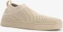 Hush Puppies lage dames sok sneakers beige Uitneembare zool - Thumbnail 1