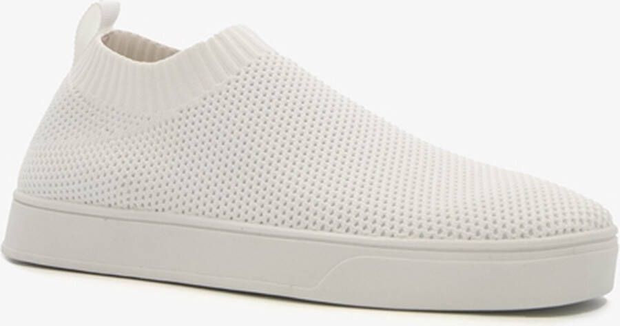 Hush Puppies lage dames sok sneakers wit Uitneembare zool