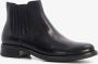 Hush Puppies leren dames chelsea boots zwart - Thumbnail 1