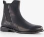 Hush Puppies leren dames chelsea boots zwart - Thumbnail 1