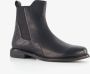 Hush Puppies leren dames chelsea boots zwart - Thumbnail 1