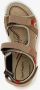 Hush Puppies leren dames sandalen beige - Thumbnail 3