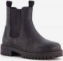 Hush Puppies leren kinder Chelsea boots zwart - Thumbnail 1