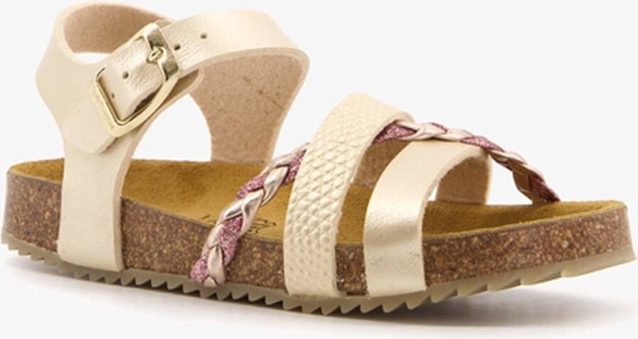 Hush Puppies meisjes bio sandalen goud roze