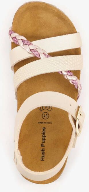 Hush Puppies meisjes bio sandalen goud roze