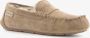 Hush Puppies suede dames pantoffels beige Sloffen Echt leer - Thumbnail 1