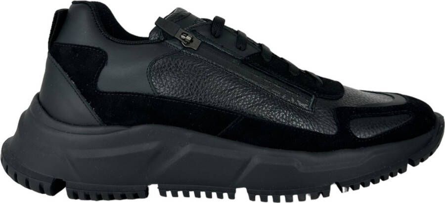 Iceberg Heren Sneaker Zwart IU1632 BLK