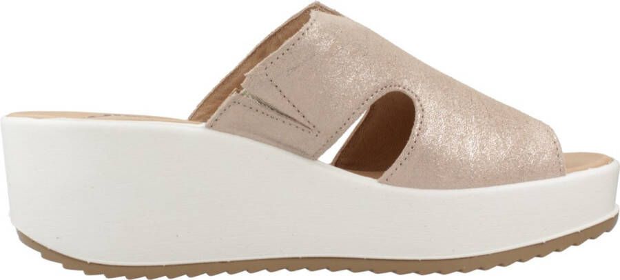 IGI&Co Sliders Beige Dames