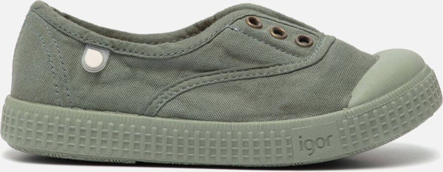 Igor Sneakers Groen Textiel 070203 Heren Textiel