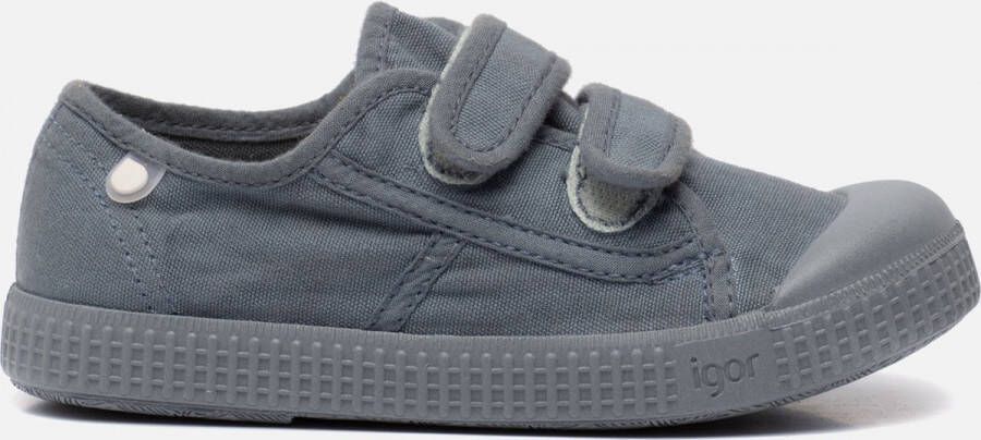 igor Sneakers blauw Heren Canvas