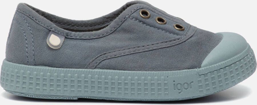 Igor Sneakers Blauw Textiel 070204 Textiel