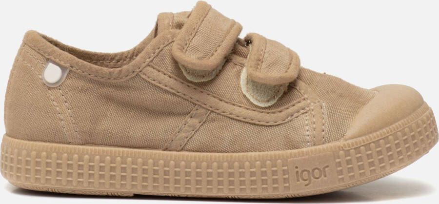 Igor Sneakers Taupe Canvas 070211 Heren Canvas