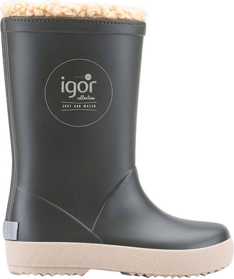 igor Splash Dk Borreguito Laarzen Rubber Kids Groen