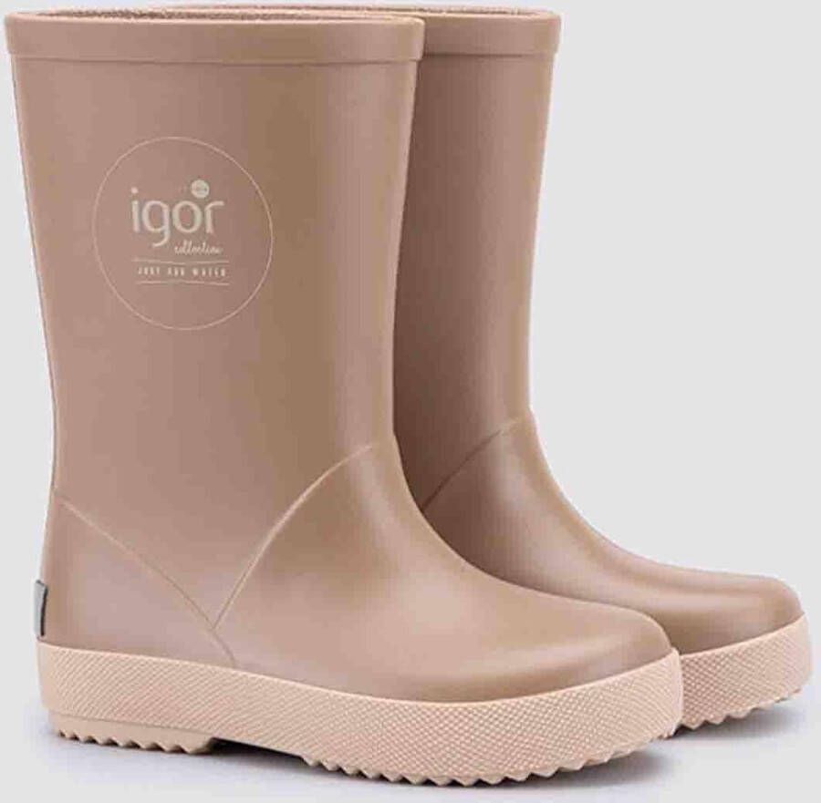 igor Splash Laarzen Rubber Meisjes Beige