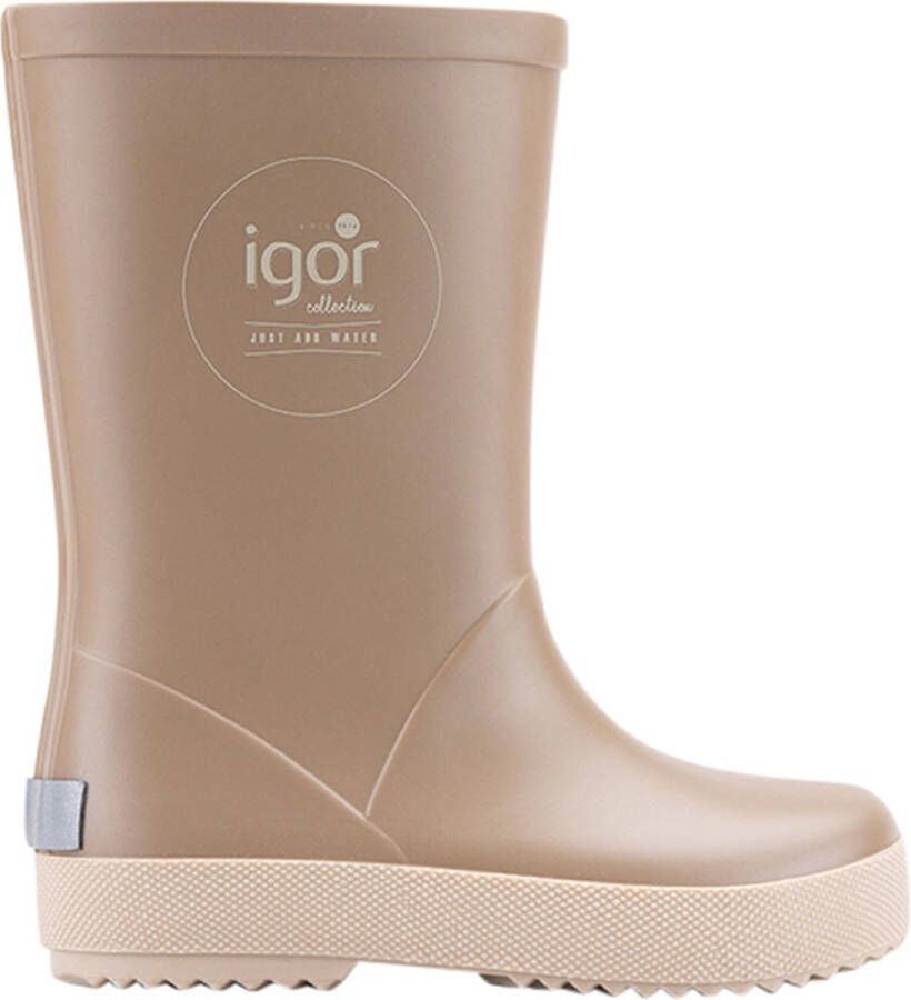 igor Splash Laarzen Rubber Meisjes Beige