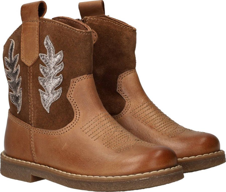 Ikke IK-KE Westernboots Cognac