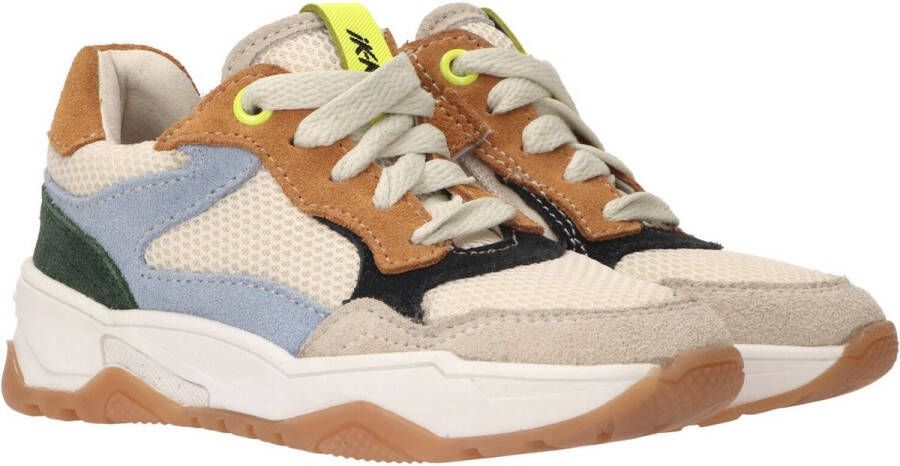 Ikke IK-KE Sneaker Jongens Beige multi