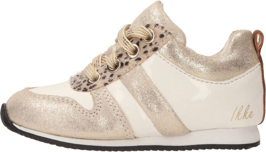 Ikke IK-KE Sneaker Meisjes Beige Goud