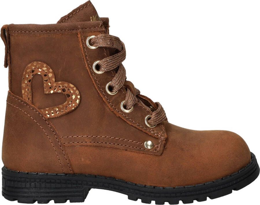 Ikke IK-KE Veterboots Cognac