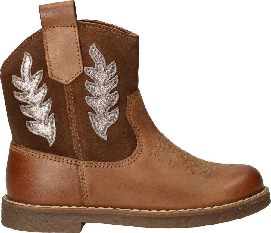 Ikke IK-KE Westernboots Cognac