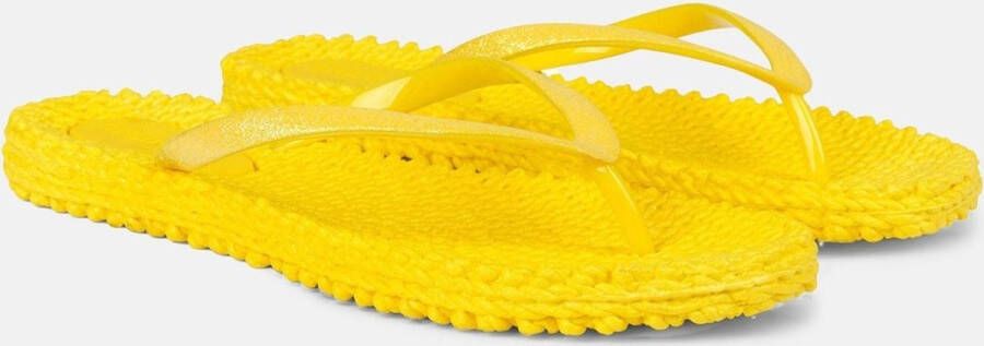 Ilse Jacobsen Slippers met glitter CHEERFUL01 80 Yellow