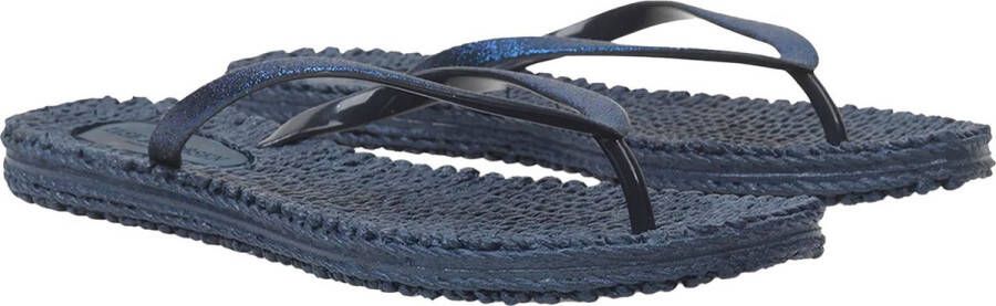 Ilse Jacobsen Donkerblauw Cheerful slippers donkerblauw