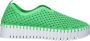 Ilse Jacobsen Instappers Platform TULIP3373W witte zool 495 Bright Green Bright Green - Thumbnail 2