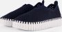 Ilse Jacobsen Instappers Platform TULIP3373W witte zool 660 Dark Indigo Dark Indigo - Thumbnail 1