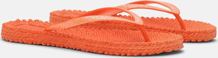 Ilse Jacobsen Slippers met glitter CHEERFUL01 349 Hot Orange Hot Orange