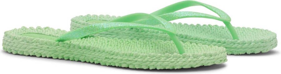 Ilse Jacobsen Slippers met glitter CHEERFUL01 495 Bright Green Bright Green