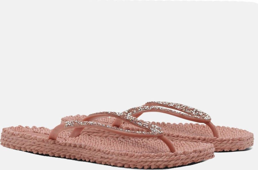 Ilse Jacobsen Slippers met glitter CHEERFUL03G 900 Misty Rose Misty Rose