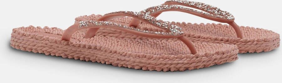 Ilse Jacobsen Slippers met glitter CHEERFUL03G 900 Misty Rose Misty Rose