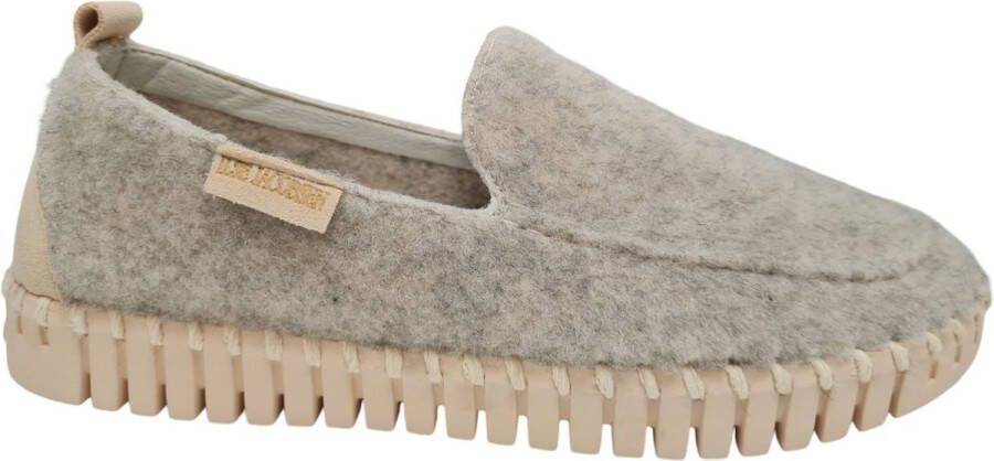 Ilse Jacobsen Vilten Loafers TULIP3092F Pumice Stone 021 Pumice Stone