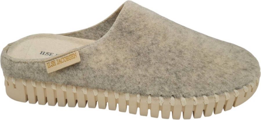 Ilse Jacobsen Vilten Pantoffels TULIP3090F Pumice Stone 021 Pumice Stone - Foto 1