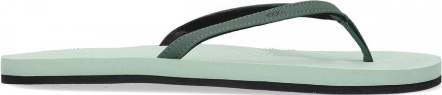 Indosole Flip Flop Color Combo Teenslippers Zomer slippers Dames Groen