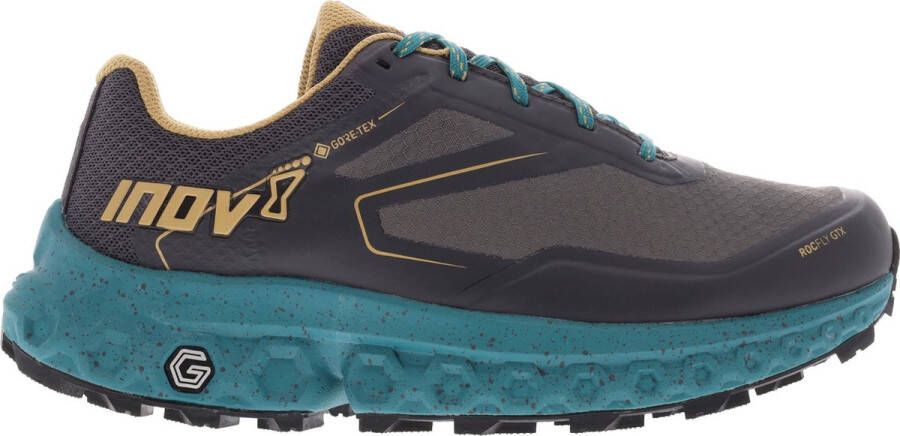 Inov-8 RocFly G 350 GTX Dames Slate Teal Sand Wandelschoenen Standard Fit