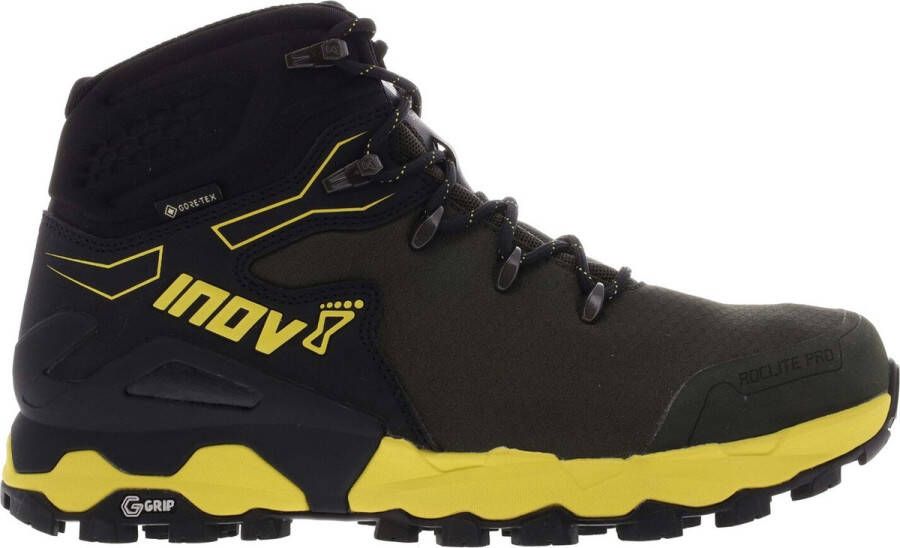 Inov-8 INOV8 Roclite Pro G 400 GTX V2 Wandelschoenen Goretex Heren Olive Black Yellow