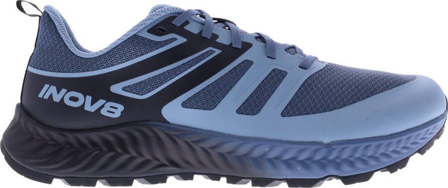 Inov-8 INOV8 TrailFly Trailschoenen Heren Blue Grey Black Slate