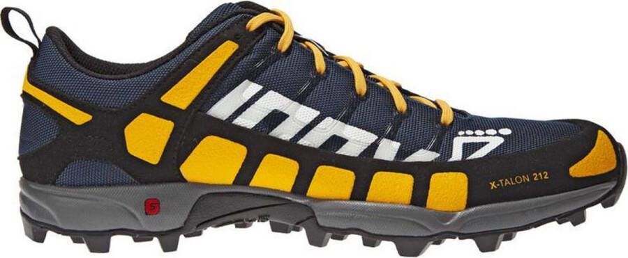 Inov-8 X-Talon 212 v2 Heren Sportschoenen Hardlopen Trail navy geel