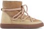 INUIKII Enkellaarsjes Dames Outdoor Snowboots Damesschoenen Nubuck Classic nabuck Taupe - Thumbnail 1