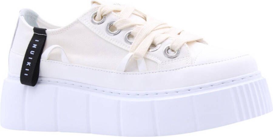 INUIKII Low-Top Sneakers MATILDA CANVAS LOW in crème