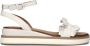 Inuovo Beige Ruffle Sandalen Stijlvol Zomer Beige Dames - Thumbnail 2