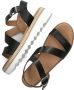 Inuovo Zwarte Leren Sandalen Stijlvol Model Black Dames - Thumbnail 2