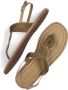 Inuovo Khaki Gevlochten Sandalen Green Dames - Thumbnail 2