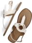 Inuovo Beige Sandalen met Gouden Detail Beige Dames - Thumbnail 2