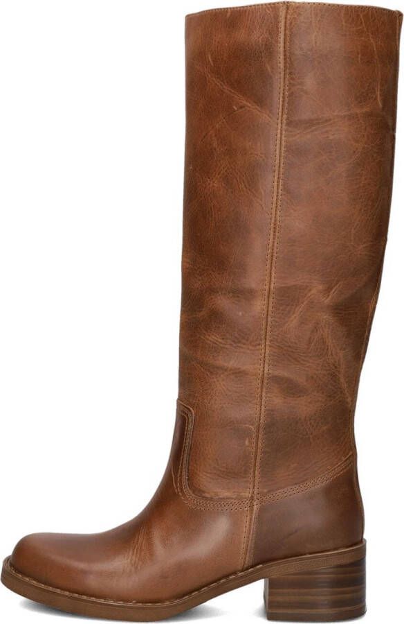 Inuovo A01006 Laarzen Leer Dames Cognac