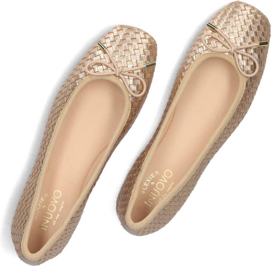 Inuovo A92018 Ballerina's Dames Goud