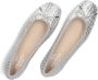 Inuovo Zilveren Gevlochten Ballerina's Gray Dames - Thumbnail 2