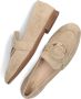 Inuovo Beige Suède Loafers voor Dames Beige Dames - Thumbnail 2