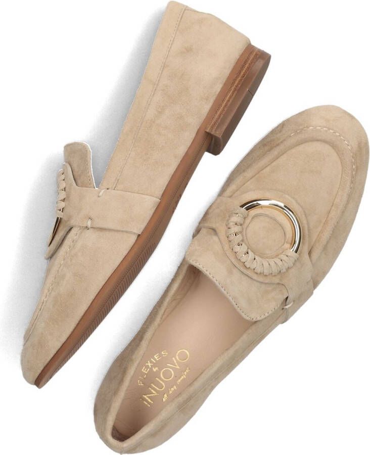 Inuovo B02003 Loafers Instappers Dames Beige